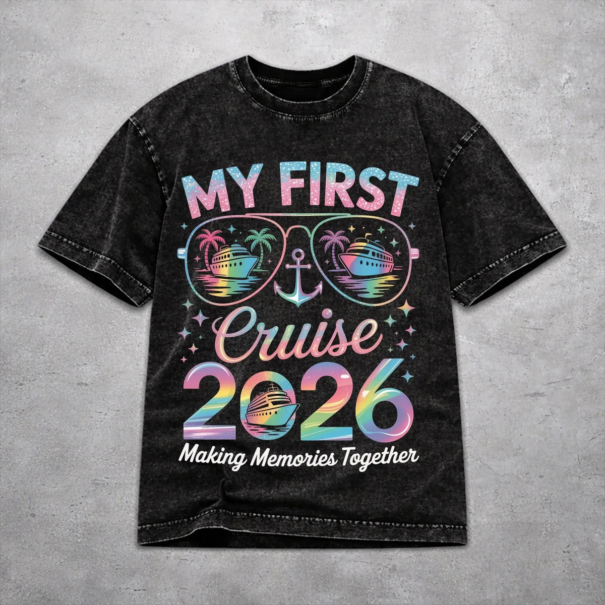 Women’s Vintage Aesthetic Crop Top – Casual Short Sleeve Summer Tee