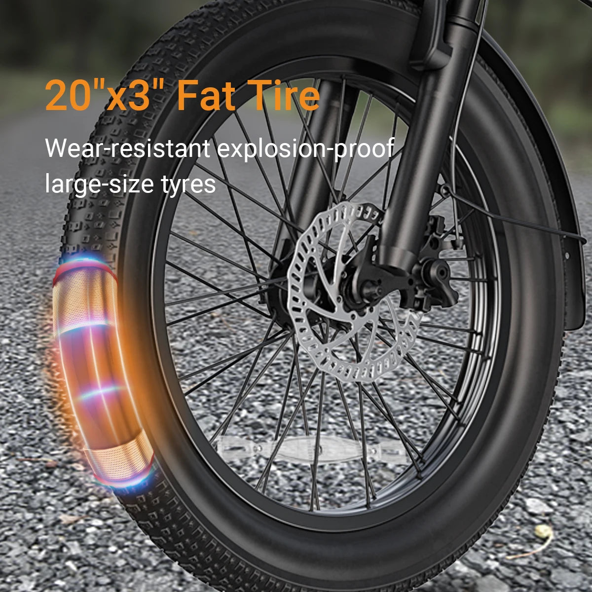 A20 1200W 48V10.4AH Lithium Battery Electric Bike