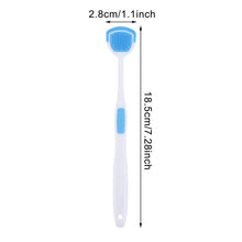 Soft Silicone Tongue Scraper Oral Cleaner