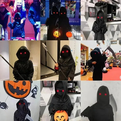 LED Glowing Red Eye Horror Glasses Props