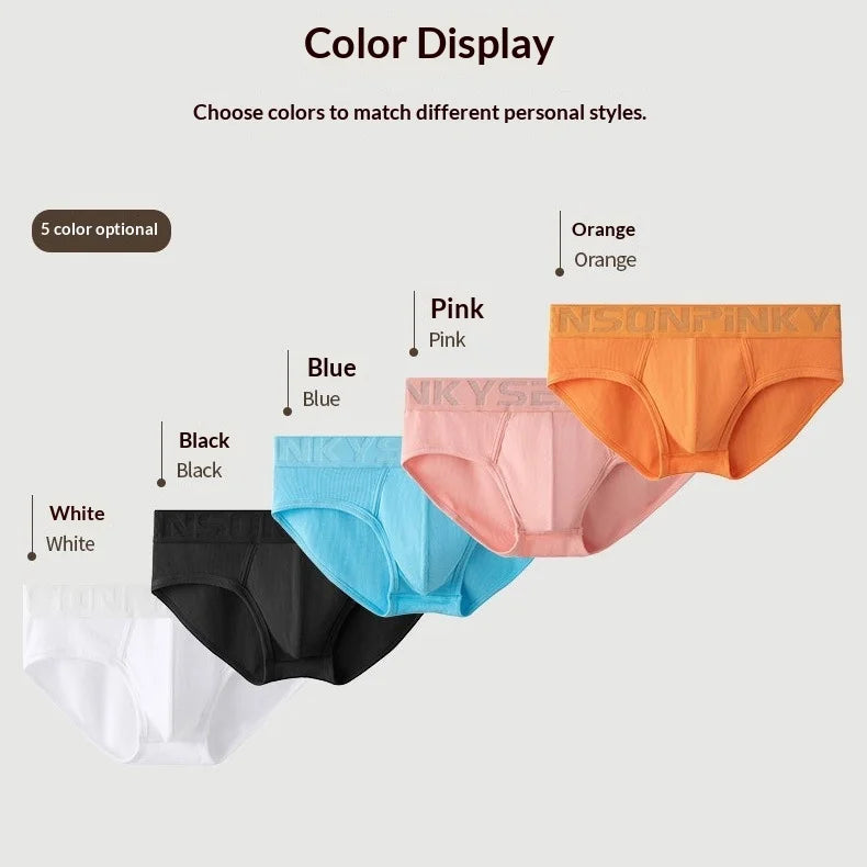 3pcs Low-Waist Briefs