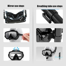 Tempered Glass Panoramic View Snorkeling Kit