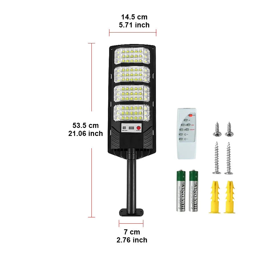 99000000LM 60000W Outdoor Solar LED Motion Sensor Street & Garden Light