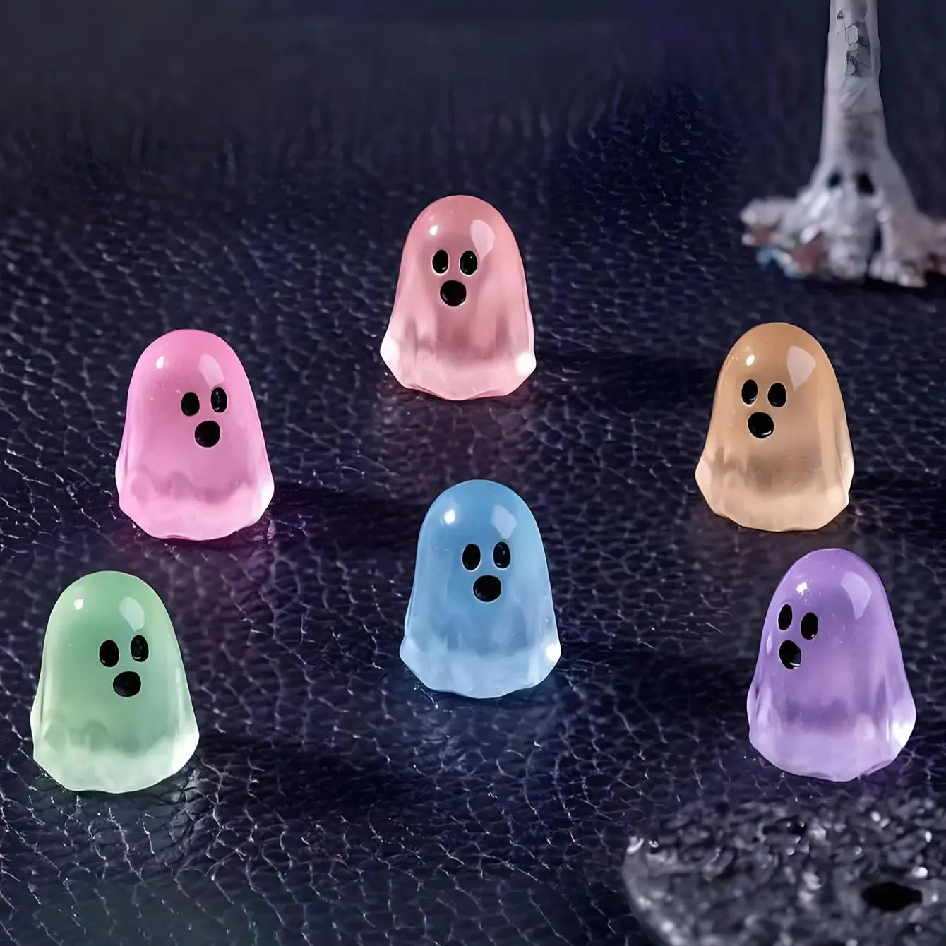 Mini Luminous Resin Ghost Figures