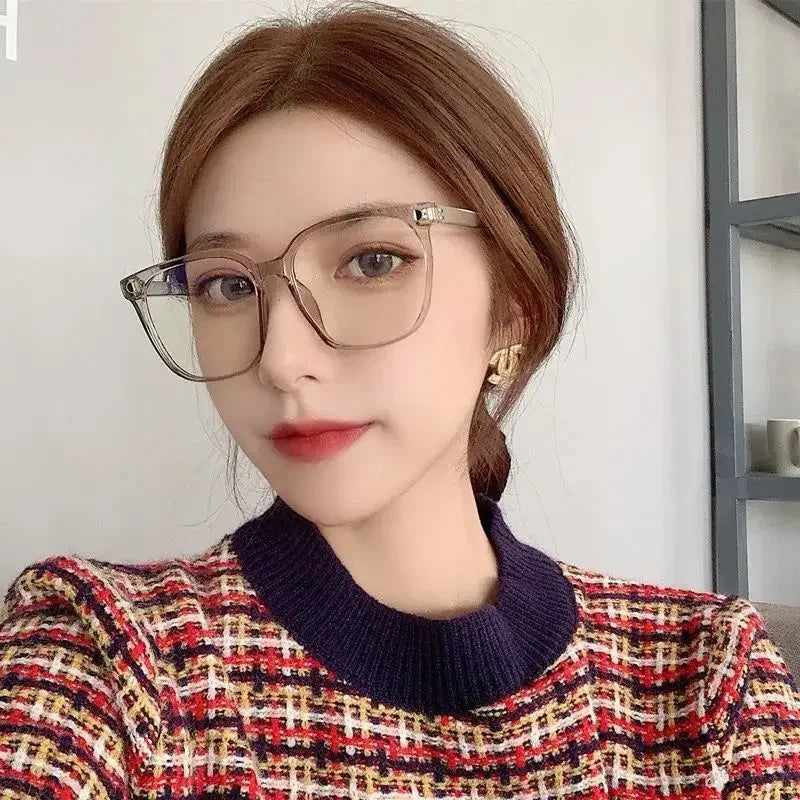 Large Frame Myopia Anti-Blue Light Readers