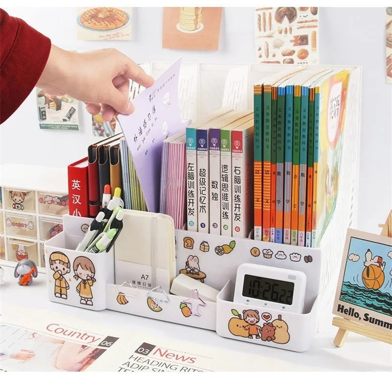 Multi-color File Storage & Organizer Rack