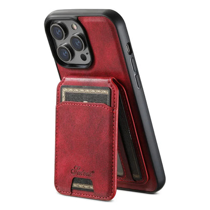 2-in-1 Detachable Magnetic MagSafe Wallet Leather Phone Case for iPhone