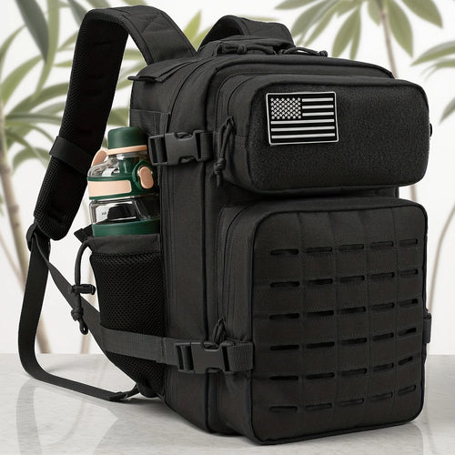 25L Tactical Backpack with Dual Cup Holder