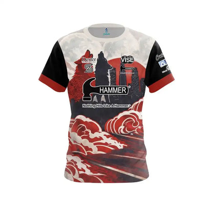 Hammer Ice Cream Waffle Cone Performance Bowling Jersey