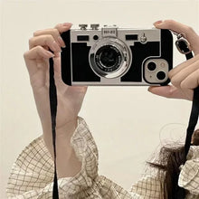Emily In Paris 3D Retro Camera Leather Case for iPhone