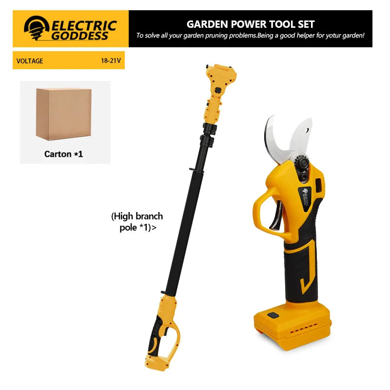 Brushless Electric Telescoping Pole High Branch Chainsaw
