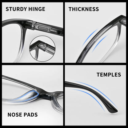 12-Pack Automatic Focus Reading Glasses (+0.50 to +2.50 Power)