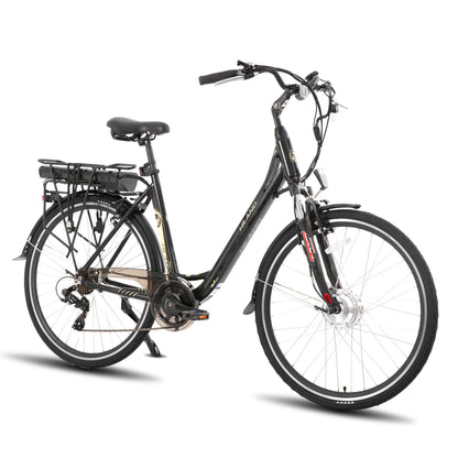 HILAND Electric Bike with Detachable Lithium Battery