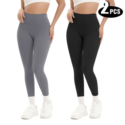 High-Waist Seamless Active Leggings