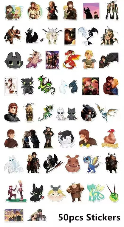 How to Train Your Dragon Party Decorations Set - Foil Balloons, Birthday Banner & Cake Toppers