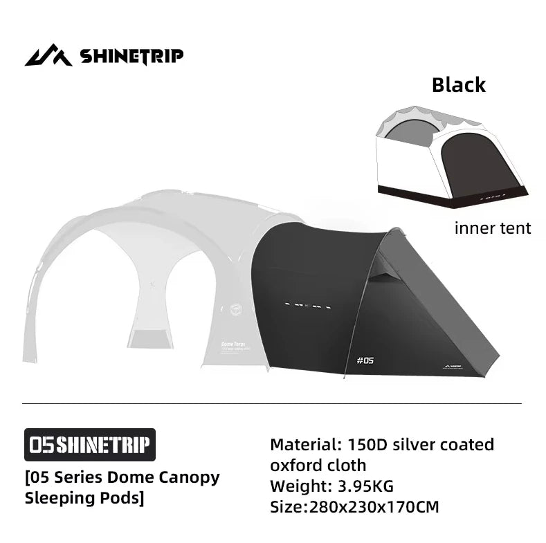 ShineTrip Rainproof Sunproof Camping Canopy