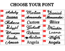 Double First Name Finger Ring