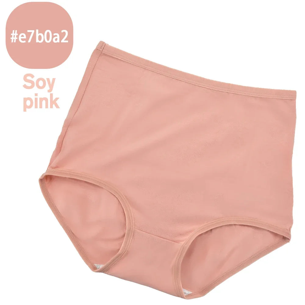 Cotton High Waist Soft Breathable Briefs