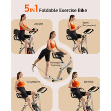 Folding Exercise Bike for Home Gym Workout