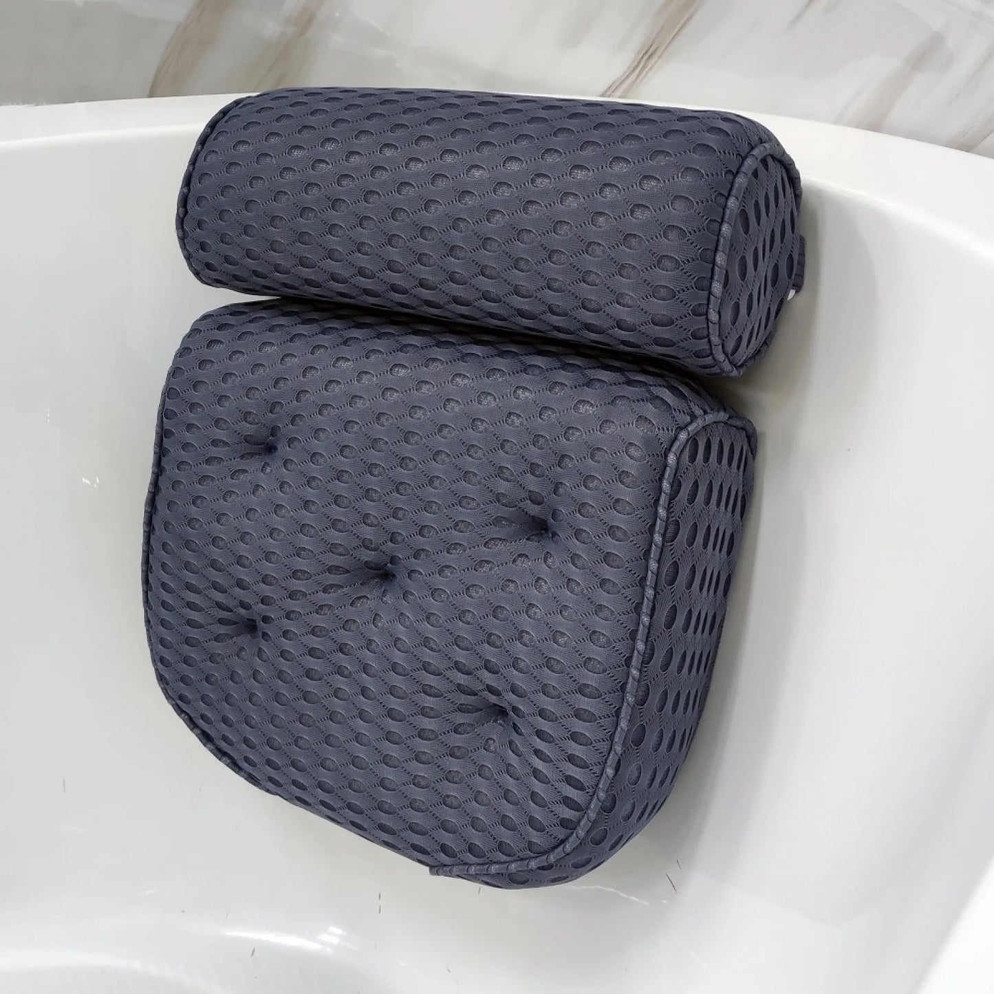 Spa Bathtub Pillow with Anti-Slip Suction Cups