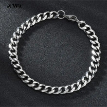 Stainless Steel Curb Chain Bracelet