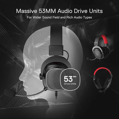 Redragon H510 Zeus-X RGB Wired Backlit Gaming Headset