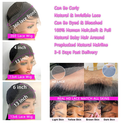 99J Burgundy 13x6 Lace Front Human Hair Wig