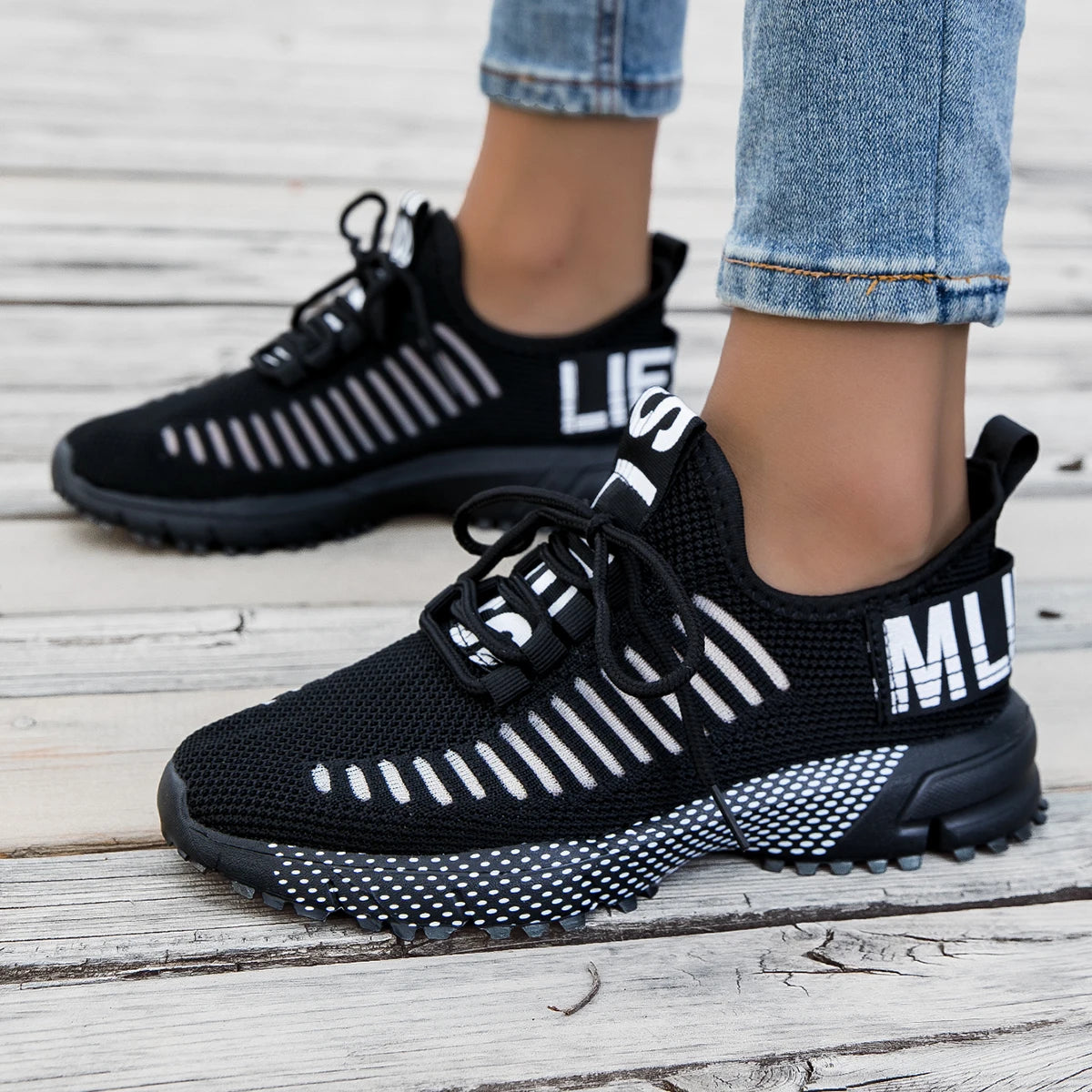Women's Lightweight Air Mesh Walking Sneakers