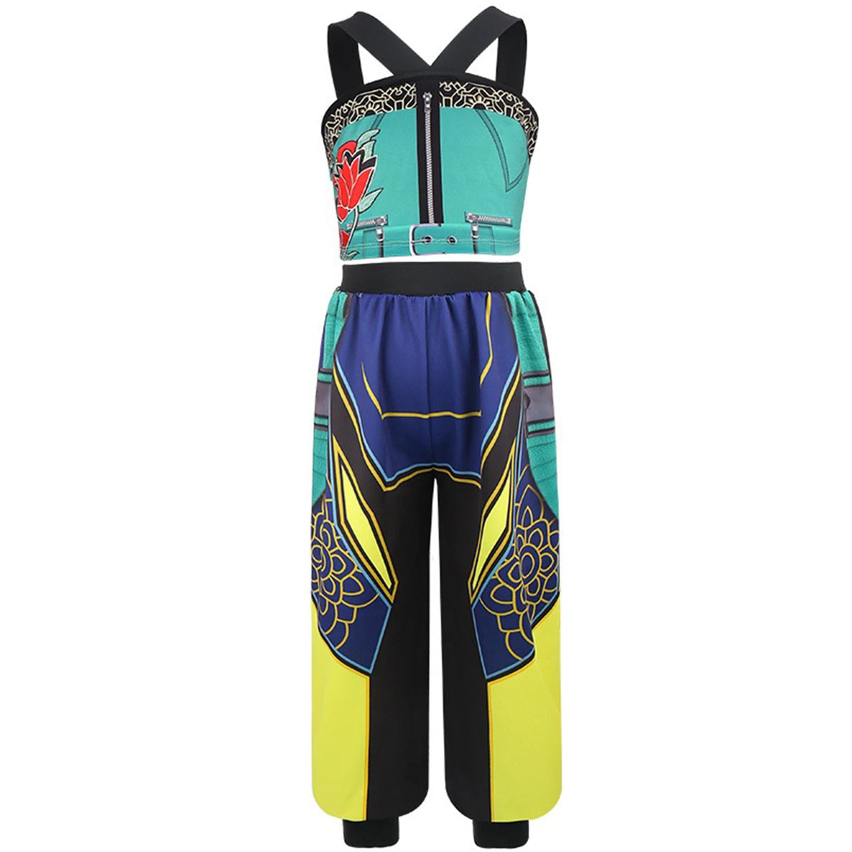 Girls' K-Pop Singer Cosplay Costume & Party Dress Set