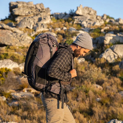 Naturehike Rock Series Lightweight Outdoor Hiking Backpack - 40L & 60+5L Camping Pack with Rain Cover