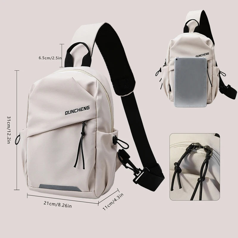 Lightweight Outdoor Crossbody Sling Bag for Cycling & Travel