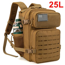 25L Tactical Backpack with Dual Cup Holder