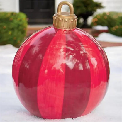 60CM Giant Outdoor Inflatable Christmas Ball Ornament