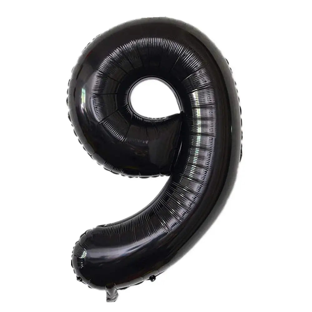 32inch Rainbow Gradient Number Foil Balloons