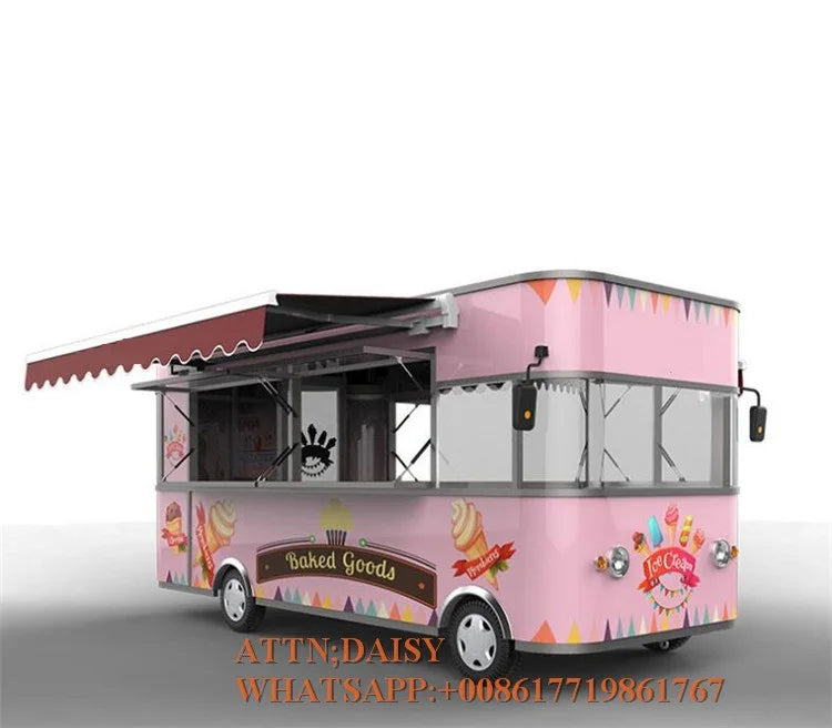 4.2M Electric Fast Food Truck