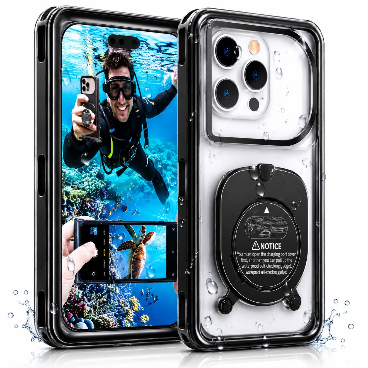 IP68 Heavy-Duty Waterproof Phone Case for Samsung Galaxy S-Series