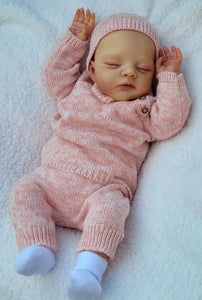 19 Inch Lifelike Reborn Lily & Irys Twins Soft Body Baby Dolls