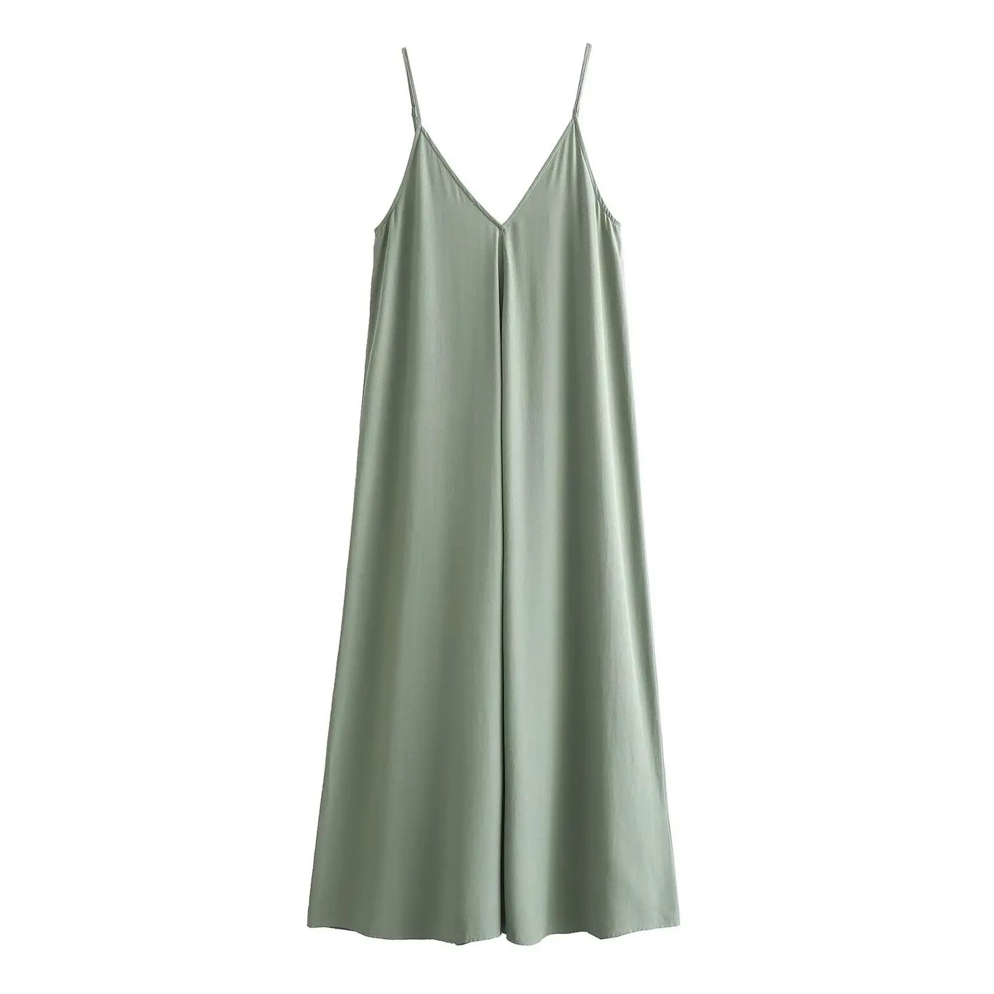 Black Slip Long Dress