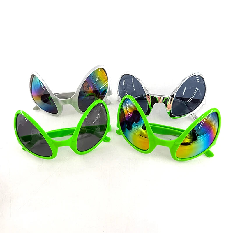 Funny Alien Sunglasses with Tinted Lenses
