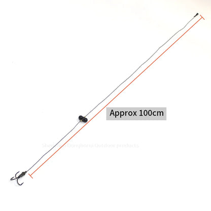 Heavy-Duty Catfish Rattle Rig with Double Hooks