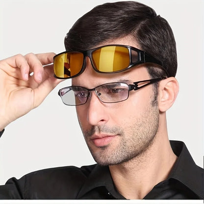 ERIKOLE Classic Rectangle UV400 Sunglasses - Unisex Retro Driving & Travel Shades