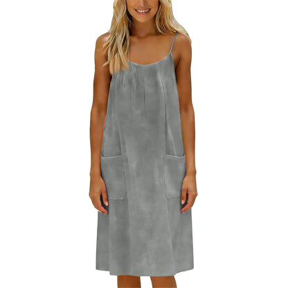 Women's  Breathable Backless Dress