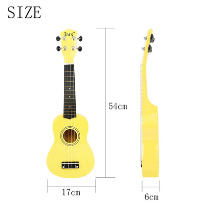IRIN 21-Inch Hawaiian Beginner Soprano Ukulele