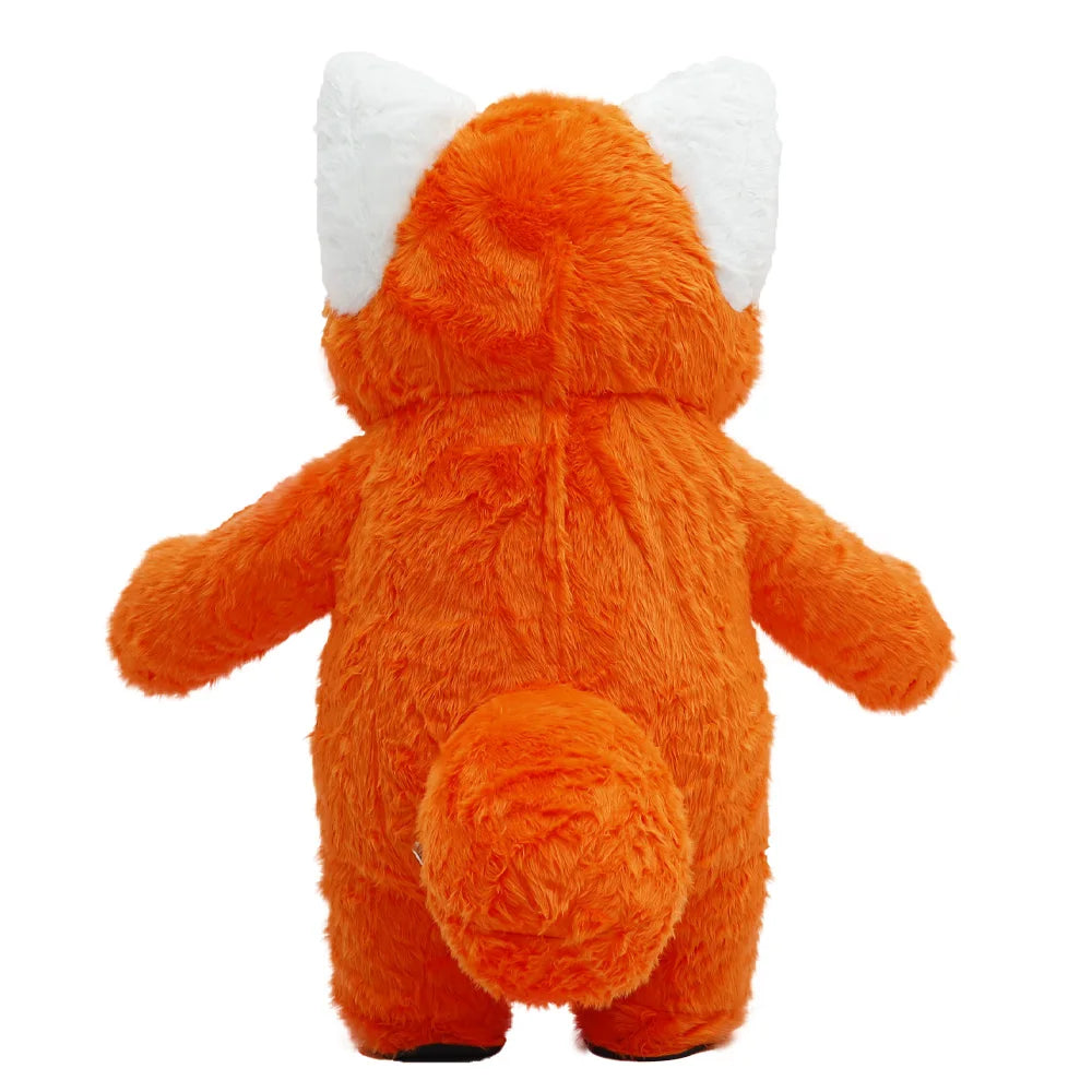 Adult 2.2M Orange Raccoon Inflatable Mascot Costume – Party Outfit