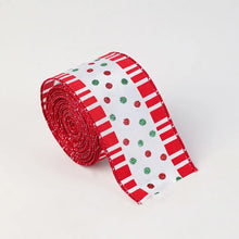 Cartoon Christmas Ribbons