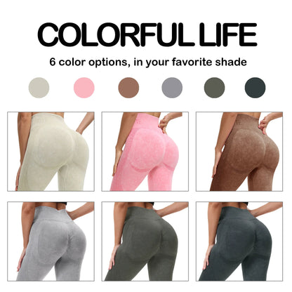 High-Waist Seamless Active Leggings
