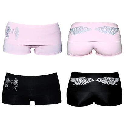 Retro Millennium Patterned Printed Shorts