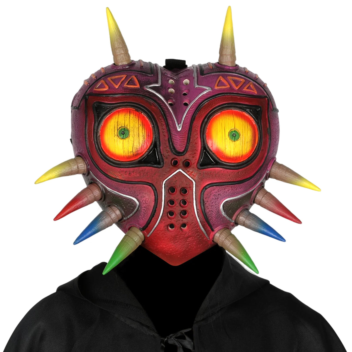 Majoras Mask Legend Scary Realistic Face Mask - Halloween Cosplay Props