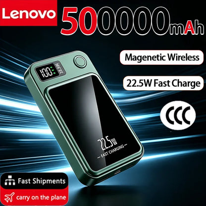 Lenovo 22.5W Magnetic Wireless Fast Charging Power Bank