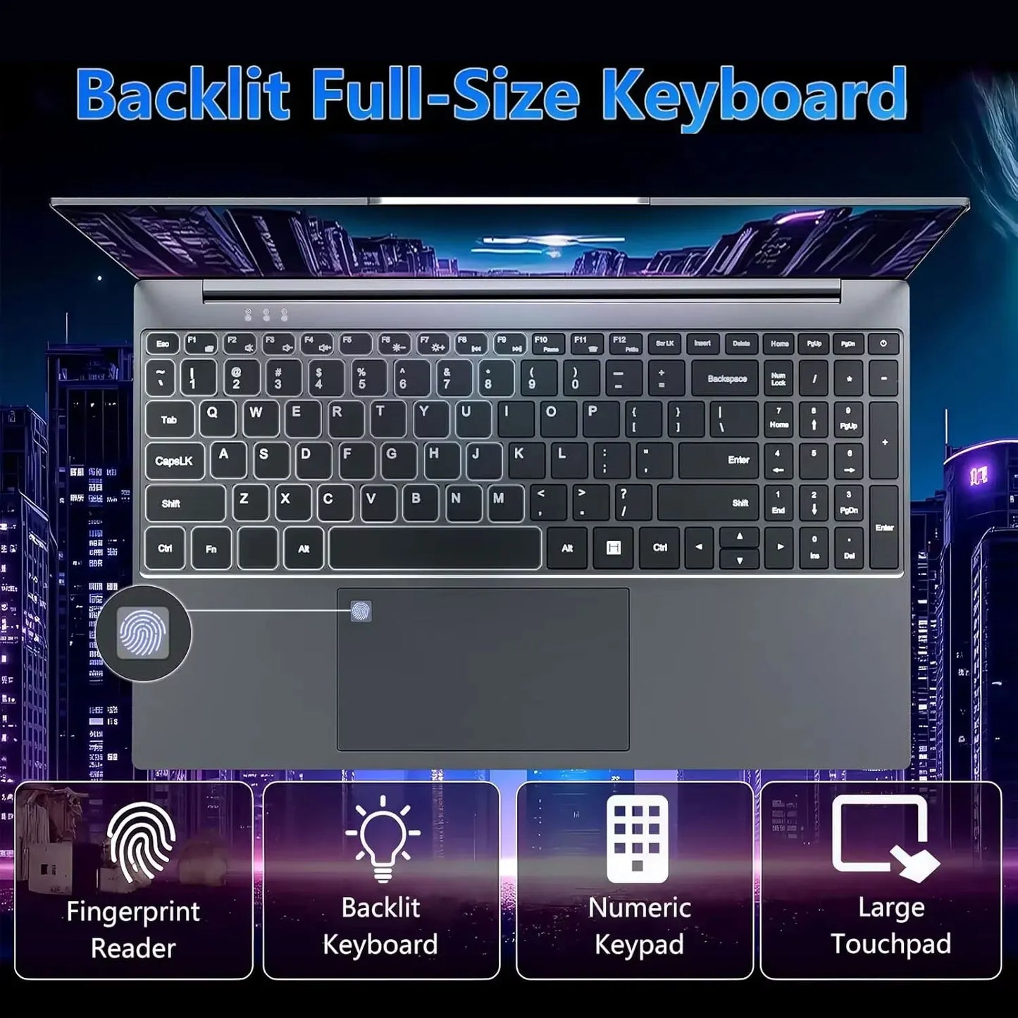 Core i9-10980 Gaming 16GB RAM Fingerprint Unlock Laptop
